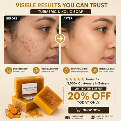 Skin Brightening & Acne Whitening Handmade Soap (Mix Color)