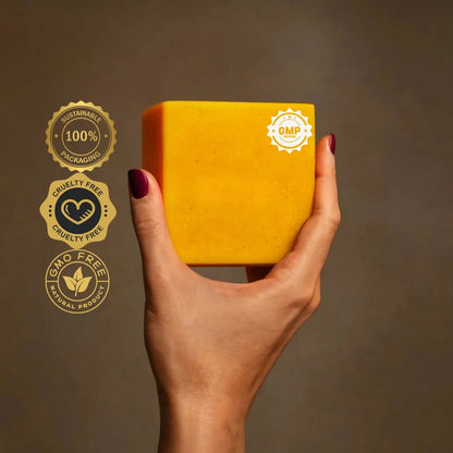 KojiAcid & TurmericLemon Anti-Acne Whitening Soap